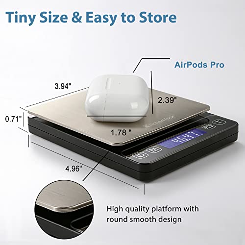 K Kitchentour KT-EG-5001 Kitchentour Digital Kitchen Scale thumb #1