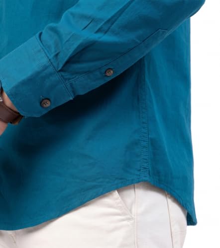 Image of Amazon Brand - INKAST Men Solid Cotton Shirt | Casual Wear | Basic Essential Plain Everyday & Office Wear | Full Sleeve | Regular Fit