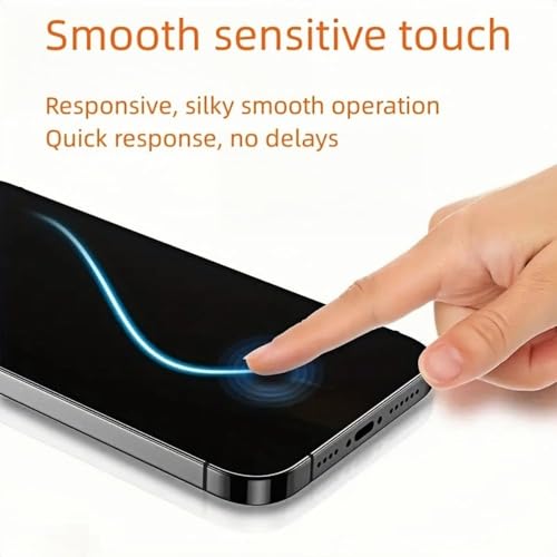 3x Gehard Glas iPhone 17/16/14/13/13 Pro 6,1 inch 9H Krasbestendig Screenprotector Anti Vingerafdruk - Afbeelding 4