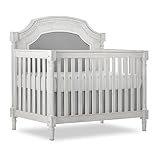Evolur Julienne 5 in 1 Convertible Crib, Antique Grey Mist