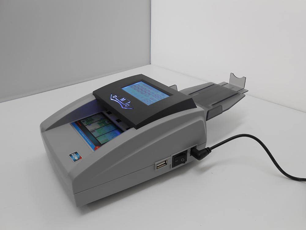 RILEVATORE BANCONOTE CONTA SOLDI VERIFICA RILEVA EURO FALSI CONTABANCONOTE USB