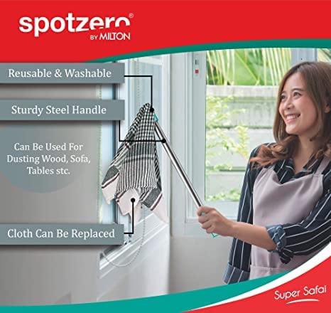 Top select Magic Duster Plastic and Steel Handle Duster