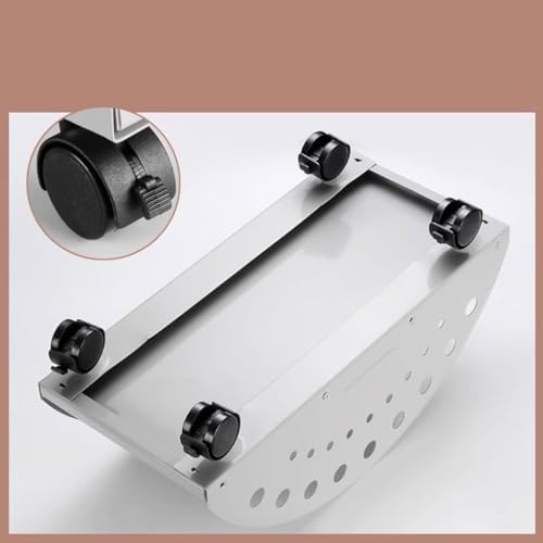 Soporte para CPU CPU Bracket Chasis Soporte Base Escritorio Computadora Bracket Móvil Removible Soporte Computadora (Blanco) miniatura 3