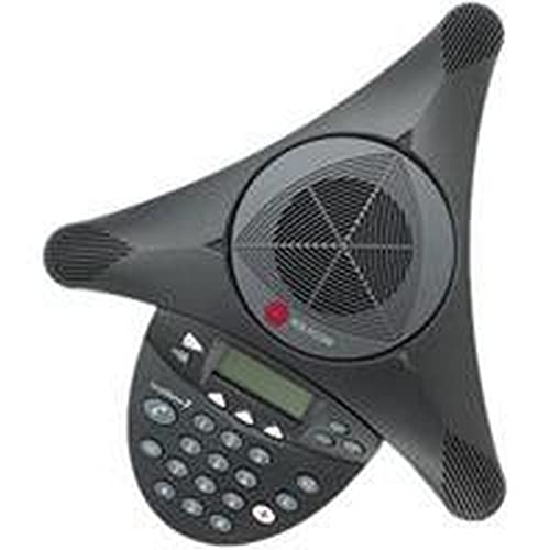 Polycom SoundStation2 - Teléfono IP (LCD, 132 x 65 Pixeles, 25 entradas, 300-3300 Hz, 94 Db, 50/60 Hz)