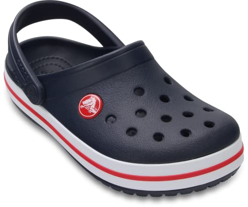 Image of Crocs unisex-child Crocband Clog Clog, Navy /Red, 4 UK M / 5 UK W (M5W7)