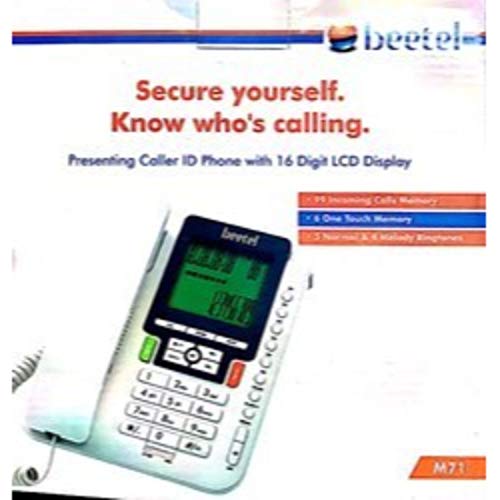 Beetel-M71-Corded-Landline-Phone-White