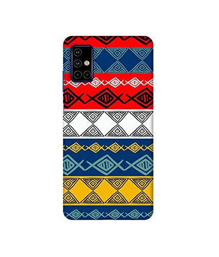 Image of Amazon Brand - Solimo Back Cover for Samsung Galaxy M51 (Plastic Multicolor)