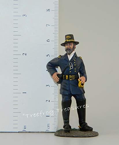 Figura de Soldado General George Meade 1/30 Metal miniatura 2
