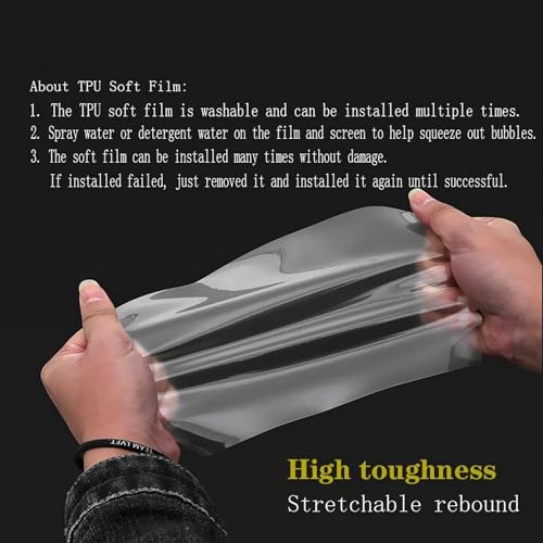 Film protection écran Chery Tiggo 9 TPU transparent premium