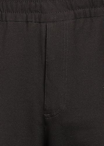 Image of Alan Jones Clothing Mens Washed Jersey Cotton Joggers Pants | Soft Stretch Cotton | Ankle Length with Elastic Hems