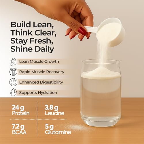 Protyze Anytime Clear Whey Protein Isolate 480gm | 24g Protein Per Scoop | Royal Rose, 15 Servings | ISO & HACCP Certified | Lean Muscle Growth, Easy Digestion & Refreshing