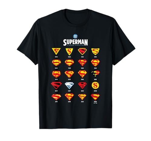 Superman S Shield Evolution Camiseta