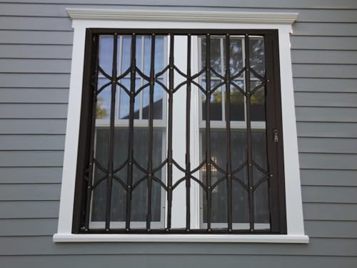 Heavy Duty alluminio ty bar griglia Burg regolabile per porte e finestre Protezione migliorata antifurto ty soluzione Home Safety Essentials