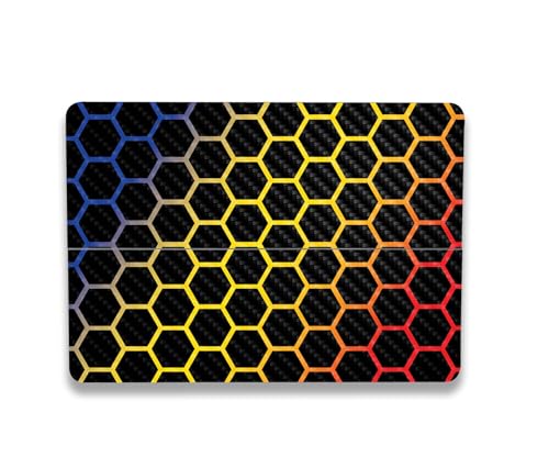 Image of MightySkins Carbon Fiber Skin Compatible with Microsoft Surface Laptop Studio 2 (2023) Full Wrap Kit - Primary Honeycomb | Protective, Durable Textured Carbon Fiber Finish | Made in The USA