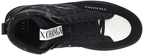 Image of Armani Exchange mens Optical Allover Logo Hightop