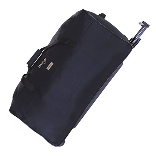Slimbridge Sac de Voyage à roulettes Grande XL 76 cm 2,1 kg 103 litres 2 Roues, Braga Noir