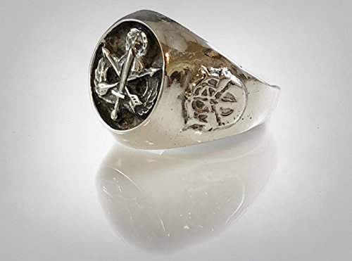 WWII US Army Parachutist Special Forces Solid Sterling Silver 925 Ring3