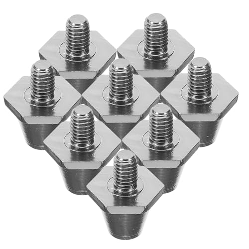 GOOHOCHY Outdoor Sports Supplies 8pcs Replacement Track Spikes Shoes Spikes Screws for Sprinting Shoes