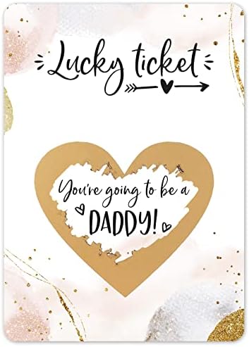 Jolicoon Pregnancy announcement scratch card - You are going to be an aunt - Baby announcement aunt