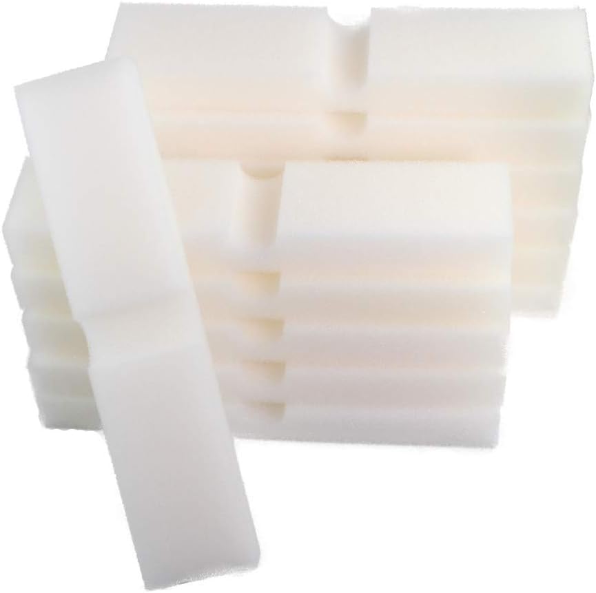 Pack of 12 Compatible Foam Filter for Fluval FX5 and FX6 Aquarium Filter