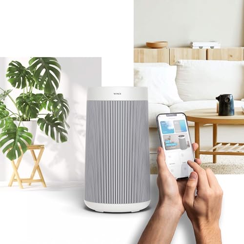 WINIX T800 Air Purifier for Bedroom Home, 120m², CADR 500 m³/h, HEPA & Carbon Filter removes 99.999% Allergies, Pollen, Dust, Smoke, Air Cleaner with Smart App & Alexa - Image 4
