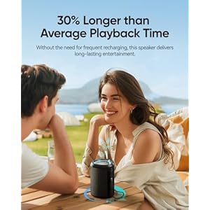 Portable Bluetooth Speaker with Lights, Powerful Crystal Clear Sound, IPX5 Waterproof, All Day Playtime, AUX&TF-Card Input, Bluetooth 5.3, TWS Paring, Small Wireless Speaker for Outdoor, Gift Ideas Portable Bluetooth Speaker with Lights Powerful Crystal Clear Sound IPX5 Waterproof All Day Playtime AUXTF Card Input Bluetooth 53 TWS Paring Small Wireless Speaker for Outdoor Gift Ideas