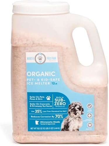 Miniatura 6 de North Pro Paw Sub Zero Deicer - Bolsa derretida de hielo resellable de 25 libras, apta para mascotas y niños, orgánica, segura para patas y entradas