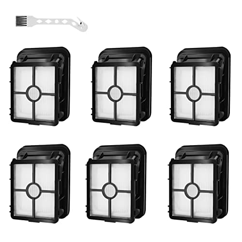 Accesorios para Bissell Crosswave Achort 6 Piezas 1866 Filtros de Repuesto Lavables para Aspiradoras...