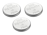 Renata 3 Batterie 335 da orologio Swiss Made all'ossido di argento 1.5V(SR512SW) conosciute anche come SR512SW, SB-AB, 280-68, V335, 622, 335
