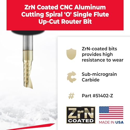 Amana Tool CNC Solid Carbide O-Flute Router Bit