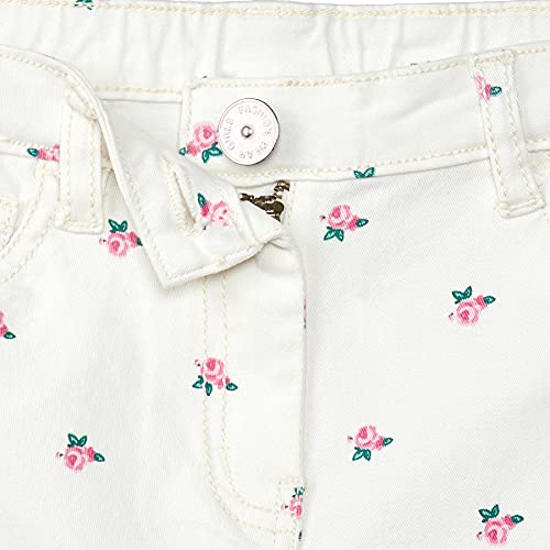 Image of Max Girls Solid Woven Shorts with Lace Detail