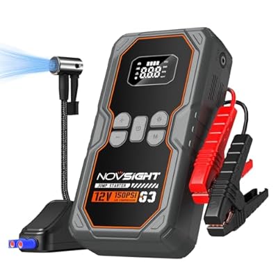 NOVSIGHT Jump Starter with Air Compressor - 625...