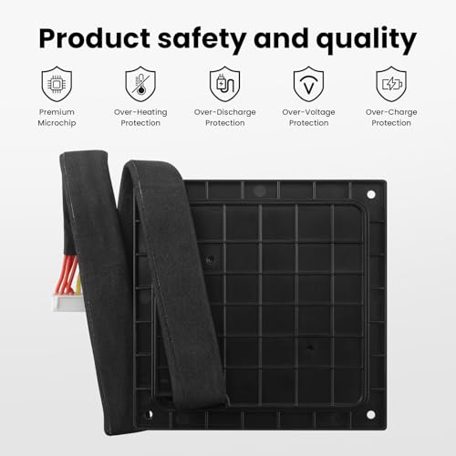 ANTIEE 10000mAh PartyBox 310 Batterie de rechange pour JBL PartyBox 310 Portable Bluetooth Speaker Series GSP-2S4P-PB350A GSP-2S4P-PB350B GSP-ICR2S4P-PB350A 7.2V 72Wh - Afbeelding 5