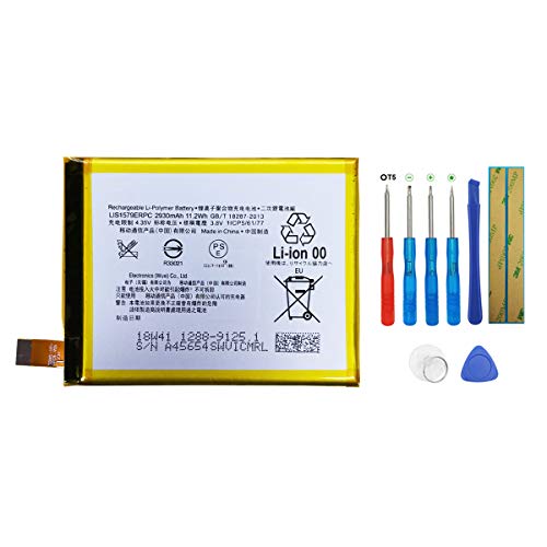 SWARK LIS1579ERPC - Batería Compatible con Sony Xperia Z3+ Z4 C5 E6553 Z3 Neo SO-03G con Herramientas