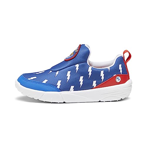 PUMA PUMA Kids' Shoes BMW M Motorsport Bao Kart Slip OnPro Blue-PUMA White-Pop Red Little Kid 12.5