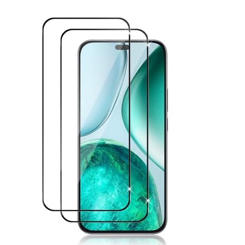 Immagine prodotto: Datree 2 Pezzi per Honor X8C/Honor 200 Lite/Honor 400 Lite Pellicola Vetro Temperato (Nero),9H Protezione Anti Graffio Amichevole Pellicola Protettiva Protezione Schermo