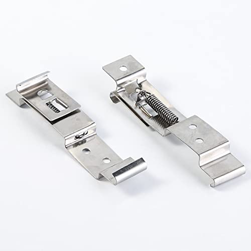 2 Pezzi Clip o Supporti per Targa del Rimorchio