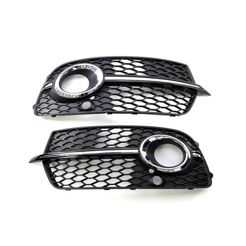 Calandre antibrouillard Q5 SLine couvercle hexagonal noir pour pare-chocs 2013-2017 - 4