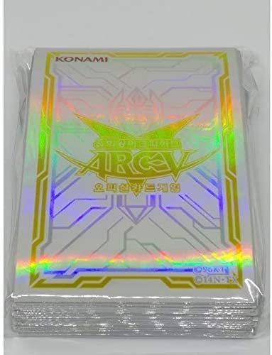 yugioh arc v card sleeves K9 Archetype Card Sleeves Japanese Size (Holographic) / Black / 150 Sleeves main image 0