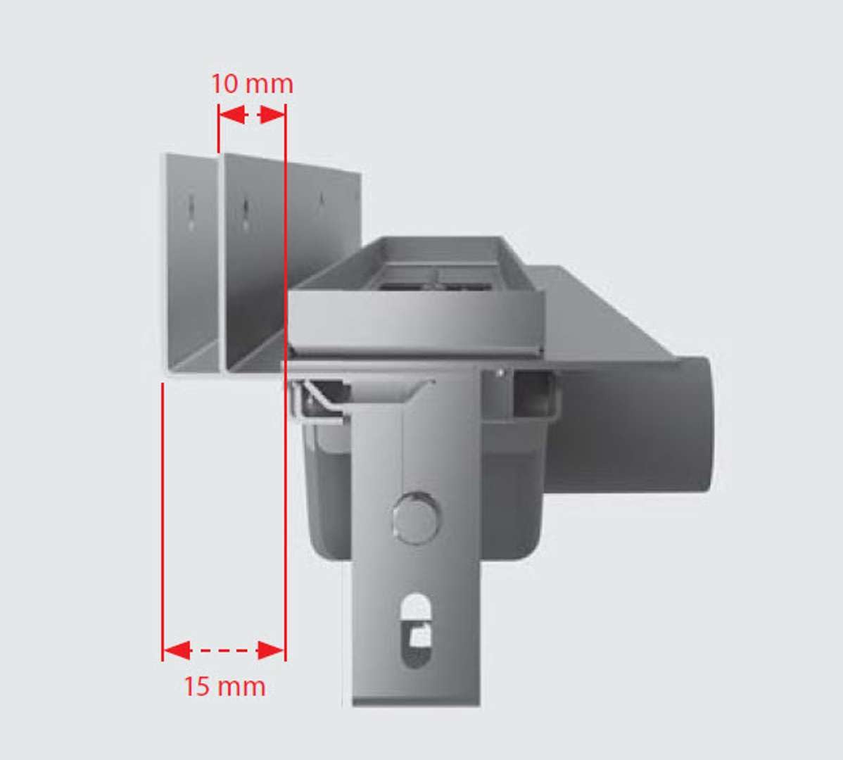 Alcaplast APZ4 - Griglia flessibile per doccia, con griglia in acciaio inox, 1000 mm