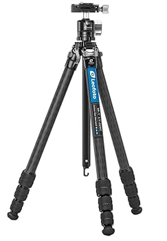 Amazon | Leofoto(レオフォト) LY-224C(BK)+LH-25 カーボン三脚+