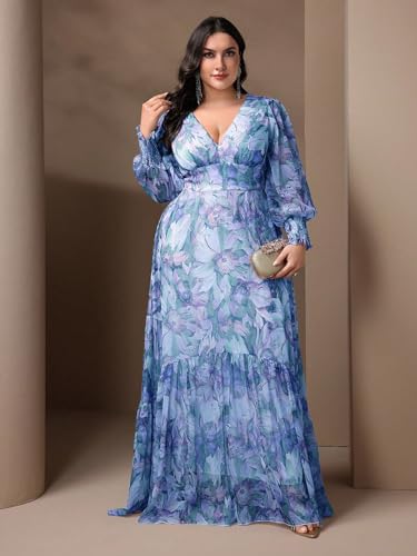 Image of TOLEEN Women's Plus Size Sequin Dress Luxurious Style Formal Cocktail Evening Party Maxi Dresses