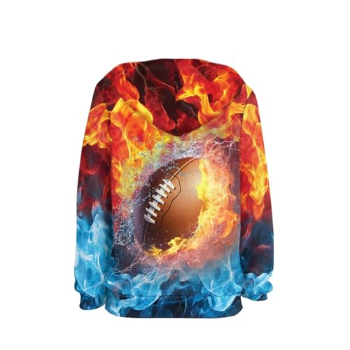 JEOCODY Hoody Sweatshirt wiht Hood Hoodie S-XL Size for 6-14 Years old Boys and Girls Primary School Student4