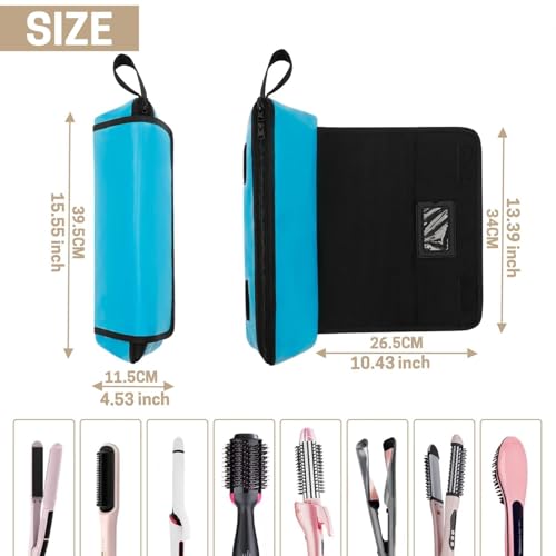 Bolsa de viaje para herramientas de cabello GNEGNI miniatura 2