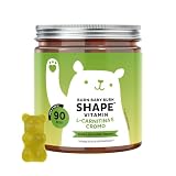 Caramelle Gommose per il Metabolismo - Burn Baby Burn Shape Vitamin - Con L-Carnitina, Cromo, Estratto di Tè Verde, Biotina e Zinco - 90 pezzi (3 mesi) - Vegano, Senza Zuccheri - Bears with Benefits