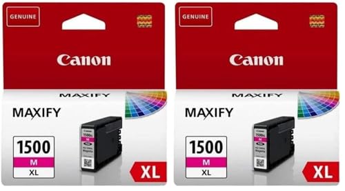 Canon PGI-1500XL encre magenta pack de 2 pour l'impression de rapports