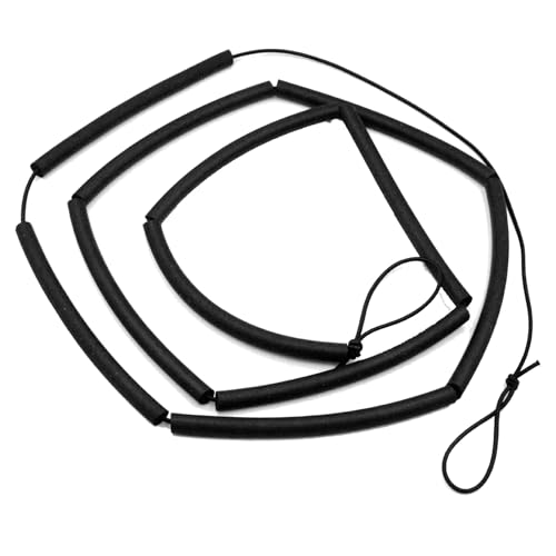 Barra Elástica para Salto de Altura | Cuerda De Práctica Plegable Estándar De 2.5 Metros,Barra Elástica de Salto con Pértiga - Para Entrenamientos en Casa y Práctica de Campo y