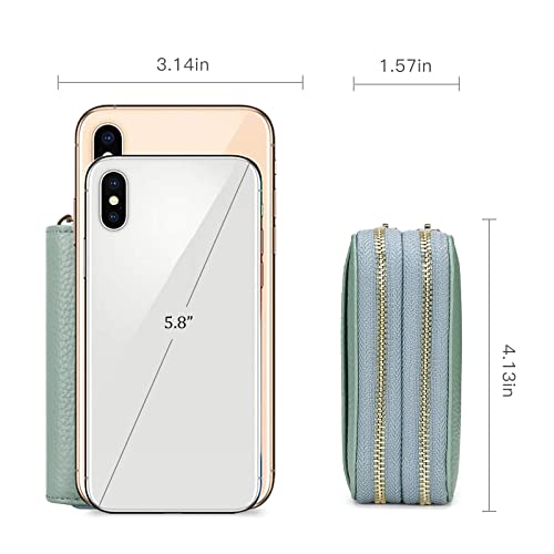 Goiacii Small Genuine Leather Wallet For Women, Rfid Blocking Credit Card Holder Wallet #TOP4