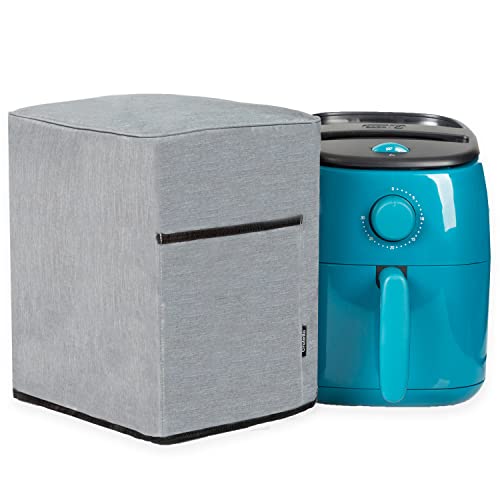 Crutello Air Fryer Cover with Storage Pockets for 2.8-4.8 Quart Fryers