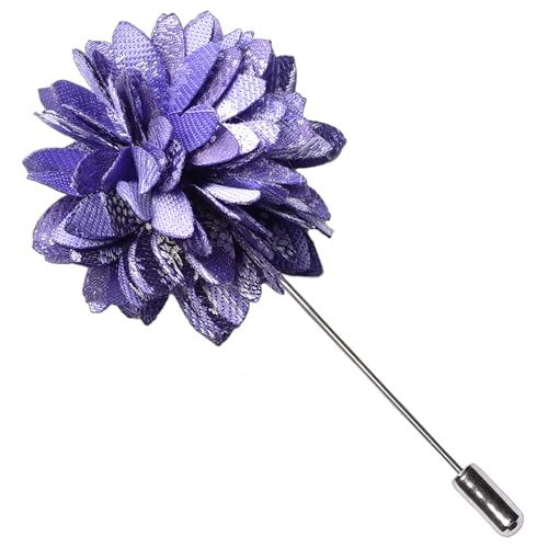 Image of GUSLESON 3.15 inch（8cm） Mens Floral Tie and Lapel Pin Necktie Hankerchief Cufflinks Set for Men
